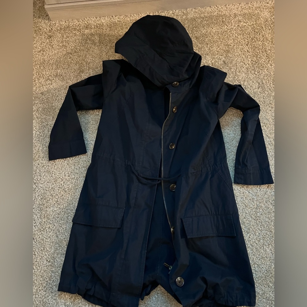 Chic Black Cotton Jacket